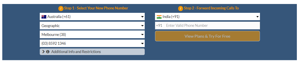 australia to india