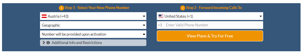austria virtual number