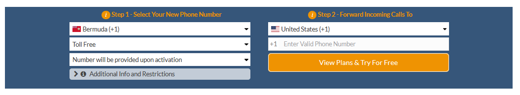 bermuda toll free