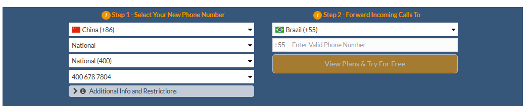 china to brazil