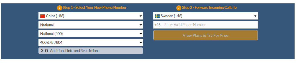 china to sweden