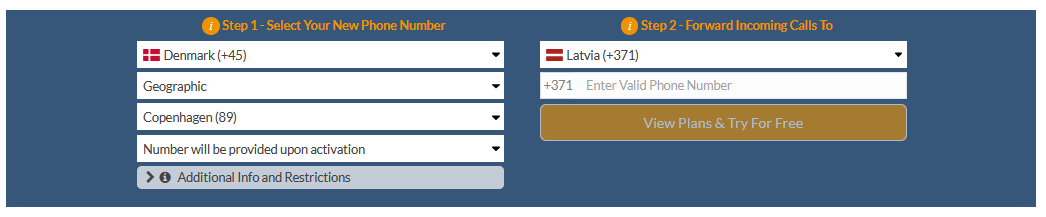 denmark to latvia