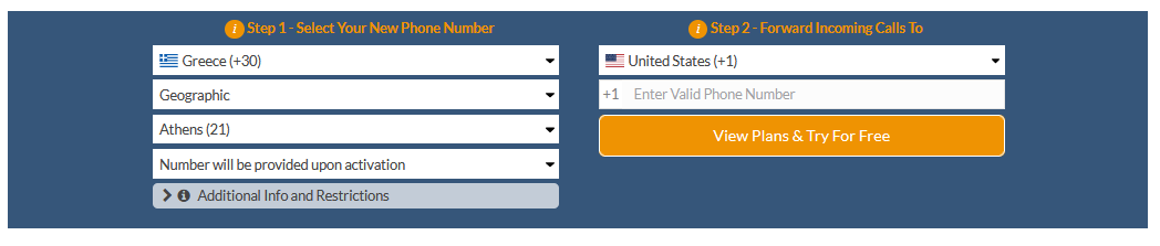 greece virtual number