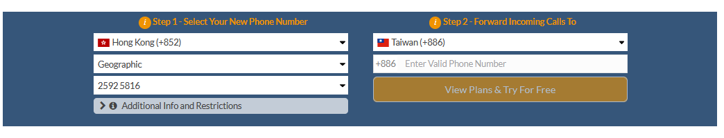 hong kong to taiwan