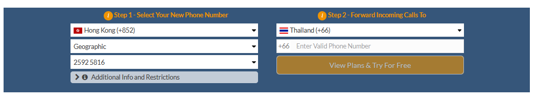 hong kong to thailand