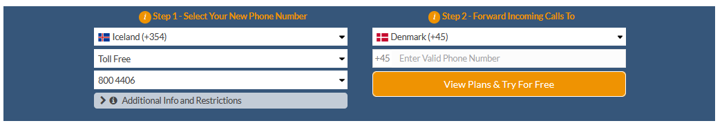 iceland toll free