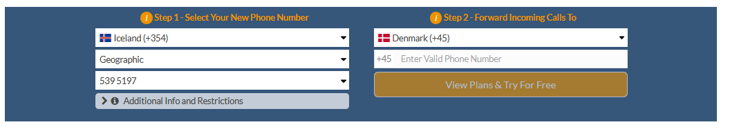 iceland virtual number