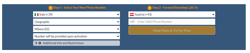 italy to austria
