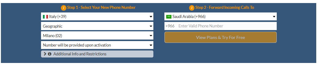 italy to saudi arabia