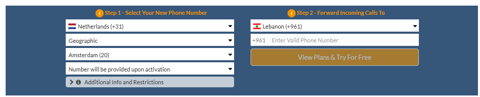 netherlands to lebanon