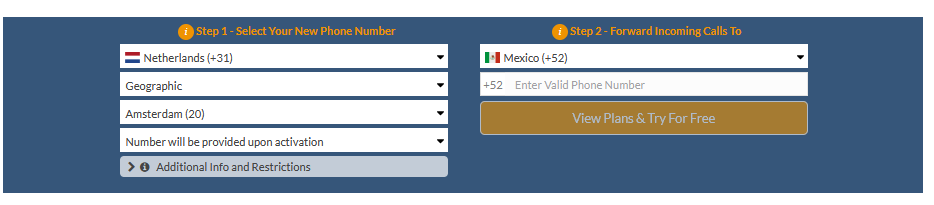 netherlands to mexico