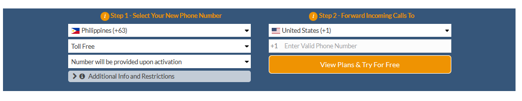 phillipines toll free number