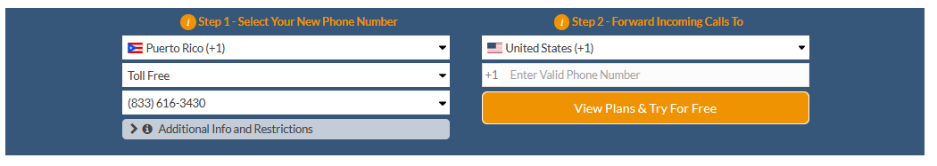 puerto rico toll free number