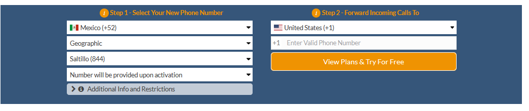 saltillo virtual number