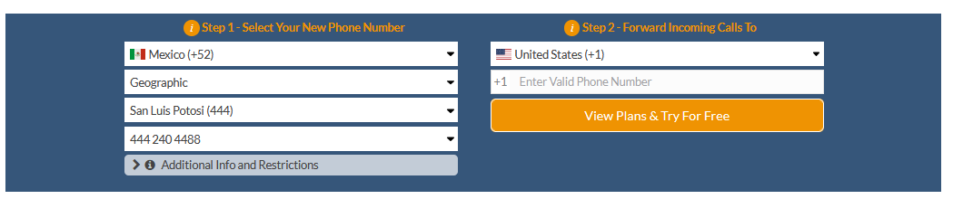 san luis potisi virtual number