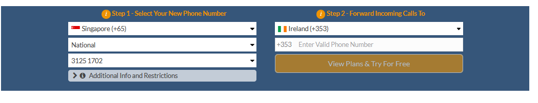 singapore to ireland