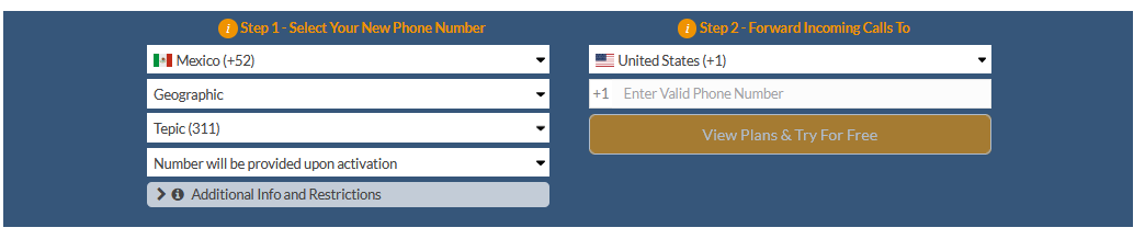 tepic virtual number