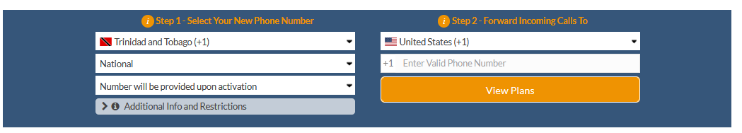 trinidad virtual number