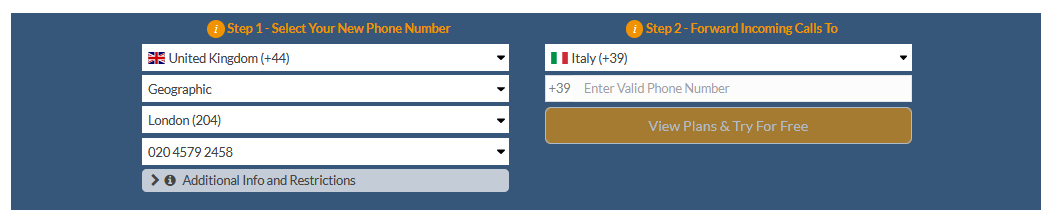 u.k. to italy