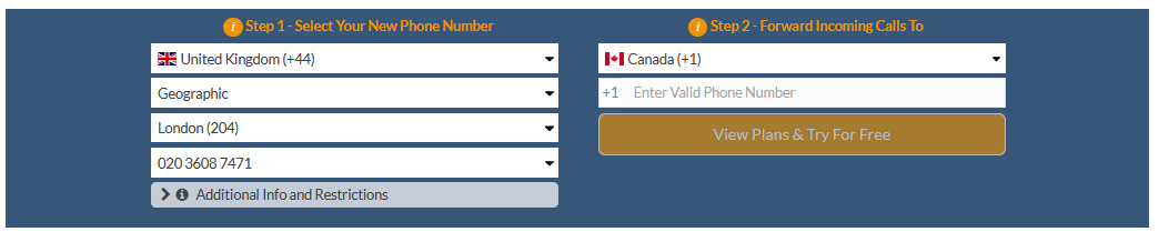 uk to canada