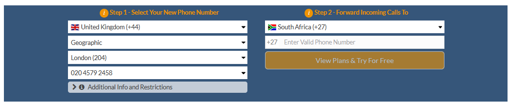 uk to south africa