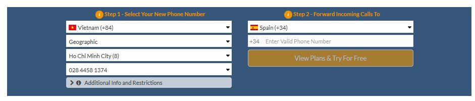 ho chi minh city to spain