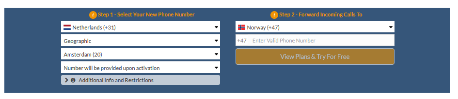 netherlands to norway