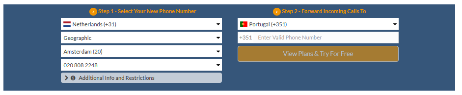 netherlands to portugal