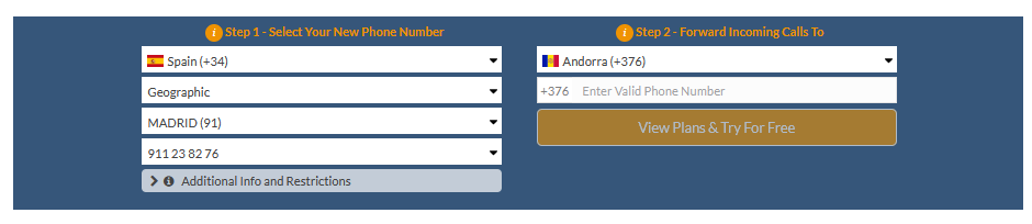 spain to andorra