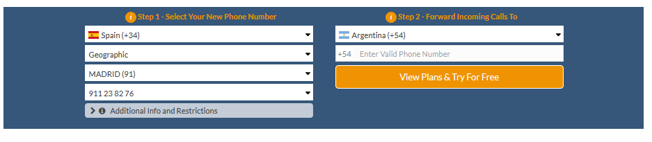 spain to argentina