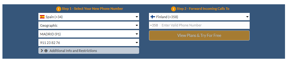 spain to finland