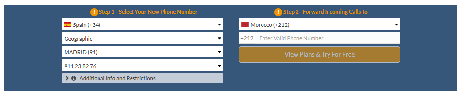 spain to morocco