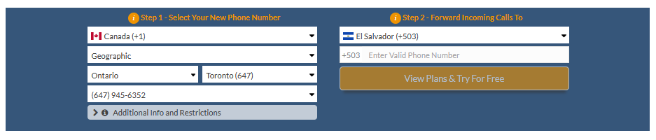 canada to el salvador