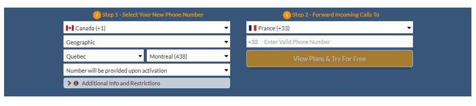 canada to france