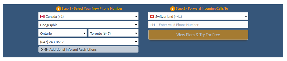 canada to switzerland