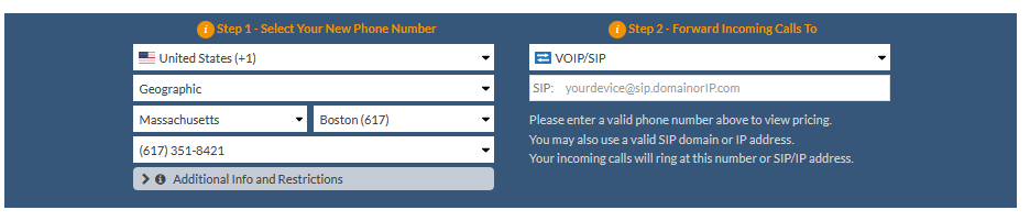 boston virtual number