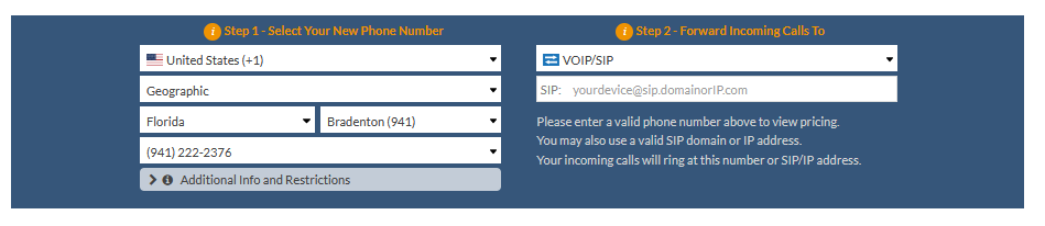 bradenton virtual number
