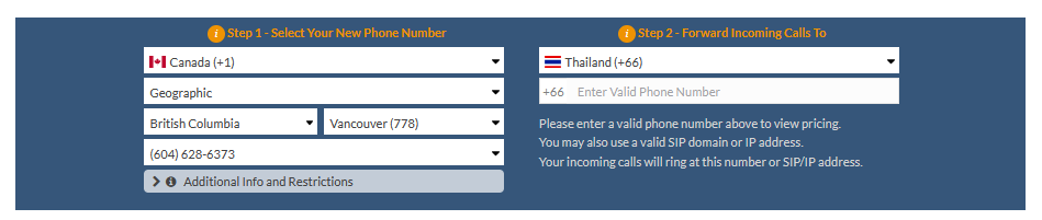 vancouver to thailand