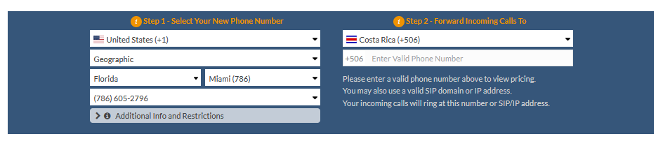us to costa rica